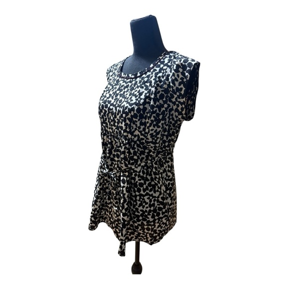 Motherhood Maternity Black and White Patterned Blouse - Picture 3 of 5